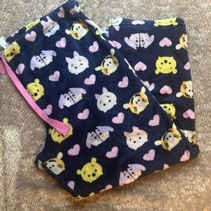 Disney Tsum Tsum fleece pajama pants